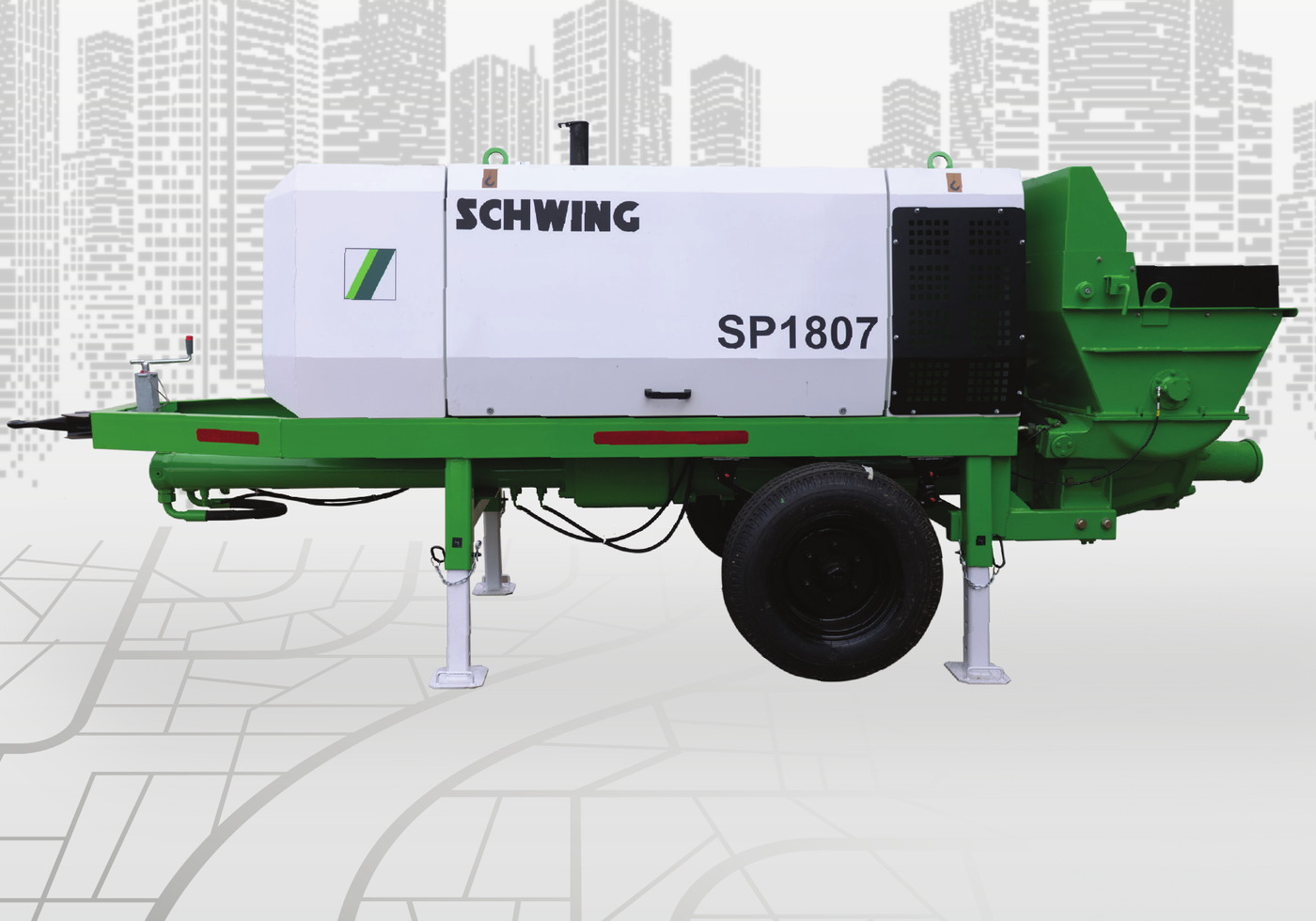 SCHWING stationary concrete pump
